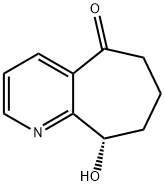 (9S)-9-羟基-6,7,8,9-四氢环庚[B]吡啶-5-酮 结构式