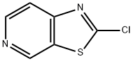 2-CHLORO[1,3]THIAZOLO[5,4-C]PYRIDINE 结构式