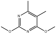 2,4-二甲氧基-5,6-二甲基嘧啶 结构式