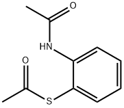 Ethanethioic acid,S-[2-(acetylamino)phenyl] ester 结构式