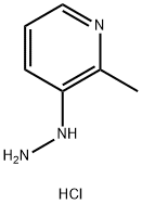 3-肼基-2-甲基吡啶盐酸盐 结构式