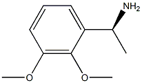 (1S)-1-(2,3-DIMETHOXYPHENYL)ETHYLAMINE 结构式