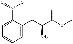 S-2-硝基-L-苯丙氨酸甲酯 结构式