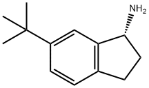 (1R)-6-(TERT-BUTYL)INDANYLAMINE 结构式