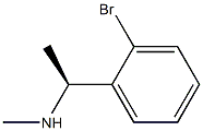 [(1S)-1-(2-BROMOPHENYL)ETHYL](METHYL)AMINE 结构式