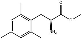 L-2,4,6-三甲基苯丙氨酸甲酯 结构式