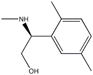 (S)-2-氨基-2-(2,5-二甲基苯基)乙醇 结构式