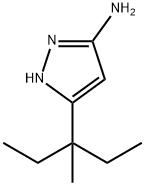 5-(1-Ethyl-1-methyl-propyl)-2H-pyrazol-3-ylamine 结构式