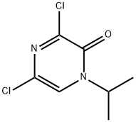 3,5-二氯-1-异丙基吡嗪-2(1H)-酮 结构式