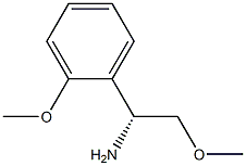 (1R)-2-METHOXY-1-(2-METHOXYPHENYL)ETHAN-1-AMINE 结构式