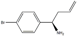 (1R)-1-(4-BROMOPHENYL)BUT-3-EN-1-AMINE 结构式