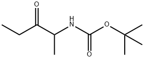 (1-Methyl-2-oxo-butyl)-carbamic acid tert-butyl ester 结构式