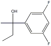 2-(3,5-difluorophenyl)butan-2-ol 结构式