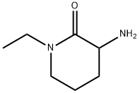3-氨基-1-乙基哌啶-2-酮 结构式