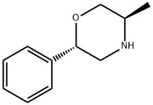 (2S,5R)-5-methyl-2-phenylmorpholine 结构式