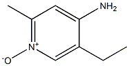 4-Pyridinamine,5-ethyl-2-methyl-, 1-oxide 结构式