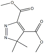 dimethyl 5,5-dimethylpyrazole-3,4-dicarboxylate 结构式