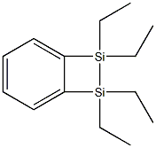 7,8-Disilabicyclo[4.2.0]octa-1,3,5-triene, 7,7,8,8-tetraethyl- 结构式