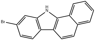 9-溴-11H-苯并[A]咔唑 结构式
