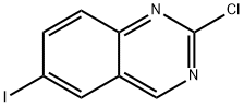 2-CHLORO-6-IODOQUINAZOLINE 结构式