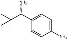 (S)-4-(1-amino-2,2-dimethylpropyl)aniline 结构式