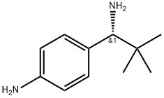 (R)-4-(1-amino-2,2-dimethylpropyl)aniline 结构式