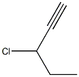 3-chloropent-1-yne 结构式