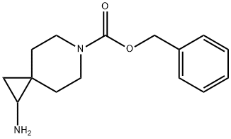 benzyl 2-amino-6-azaspiro[2.5]octane-6-carboxylate 结构式