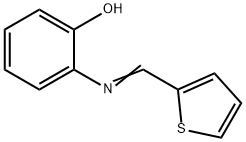 Phenol,2-[(2-thienylmethylene)amino]- 结构式
