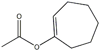 1-Cyclohepten-1-ol, acetate 结构式