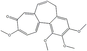 Benzo[a]heptalen-9(5H)-one,1,2,3,10-tetramethoxy- 结构式