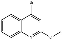 4-溴-2-甲氧基喹啉 结构式