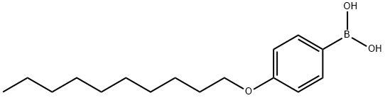 (4-(Decyloxy)phenyl)boronic acid 结构式
