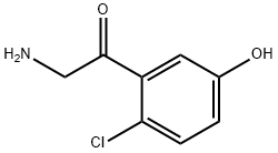 2-amino-1-(2-chloro-5-hydroxyphenyl)ethan-1-one 结构式