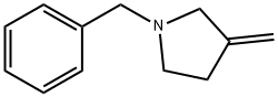 N-苄基-3-亚甲基吡咯 结构式