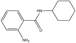 2-amino-N-cyclohexylbenzamide 结构式
