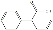 2-phenylpent-4-enoic acid 结构式