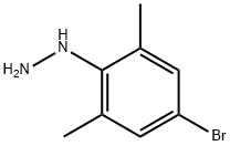 4-溴-2,6-二甲基苯肼盐酸盐 结构式