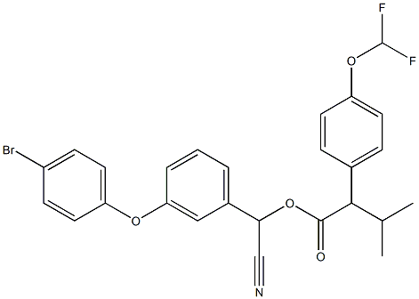 溴氟菊酯 结构式