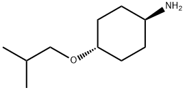 trans-4-isobutoxycyclohexanamine 结构式