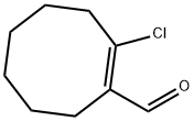 2-氯-1-环辛烯-1-甲醛 结构式