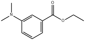 3-Dimethylaminobenzoic acid ethyl ester 结构式