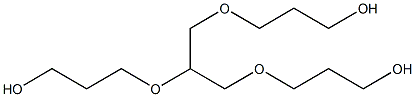 3,3',3''-[1,2,3-丙三基三(氧基)]三(1-丙醇) 结构式