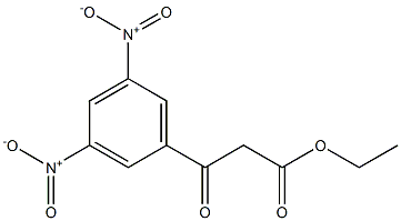 ethyl 3-(3,5-dinitrophenyl)-3-oxopropanoate 结构式