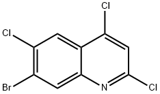 7-bromo-2,4,6-trichloroquinoline 结构式