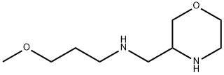 (3-Methoxy-propyl)-morpholin-3-ylmethyl-amine 结构式