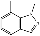 1,7-二甲基-1H-吲唑 结构式
