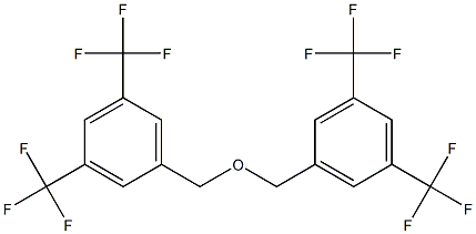 Benzene, 1,1'-[oxybis(methylene)]bis[3,5-bis(trifluoromethyl)- 结构式