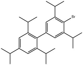 4'-bromo-2,3',4,5',6-pentakis(1-methylethyl)-1,1'-Biphenyl 结构式