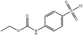 4-乙氧羰基氨基苯磺酰氯 结构式